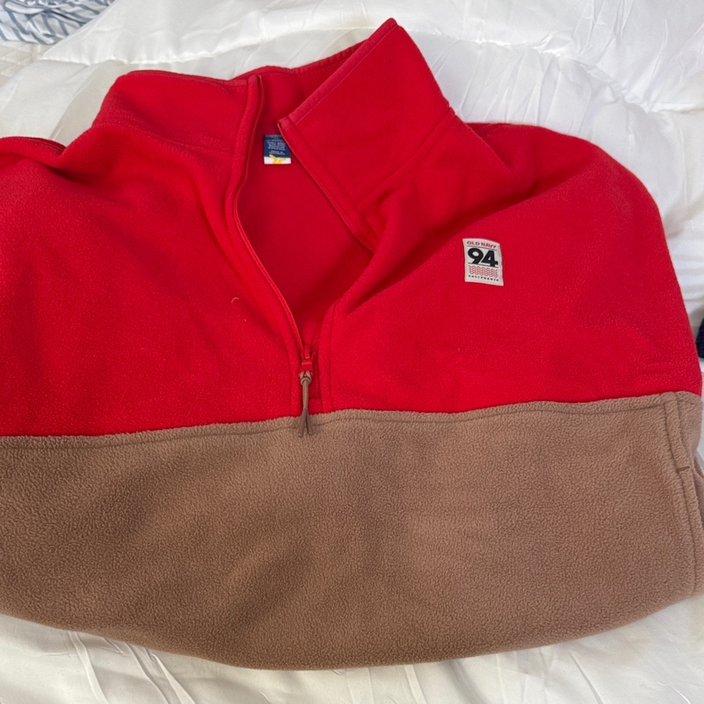 Old navy color block fleece.